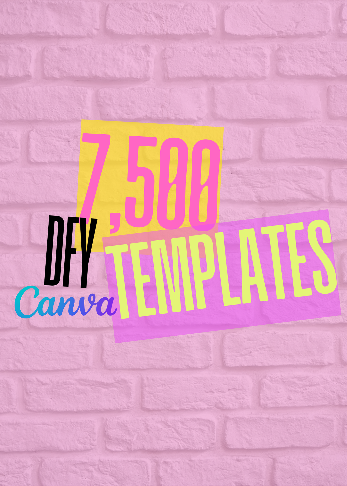 7,500+ Done-For-You Canva Templates Bundle